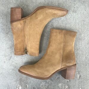 Sundance leather heeled boots